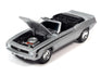 Johnny Lightning Muscle Cars 1969 Chevrolet Camaro RS/SS Convertible (Cortez Silver w/Black Hockey Side Stripe) 1:64 Scale Diecast