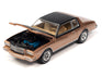 Johnny Lightning Muscle Cars 1980 Chevrolet Monte Carlo (Light Camel Poly w/Gloss Black Roof & Hood) 1:64 Scale Diecast