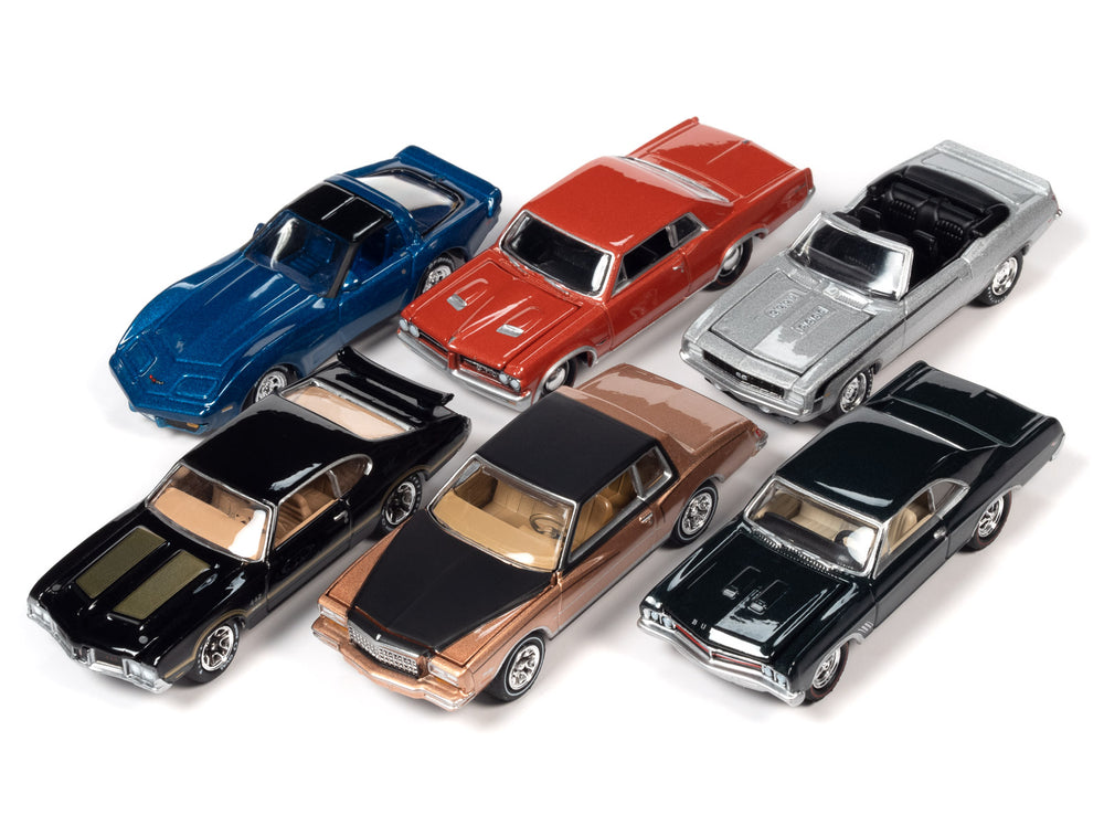 Johnny Lightning Muscle Cars USA 2023 Release 1 Set B (6-Car Sealed Case) 1:64 Diecast