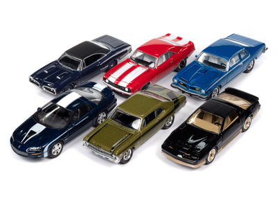 "PRE-ORDER" Johnny Lightning Muscle Cars USA 2025 Release 1 Set B (6-Car Sealed Case) 1:64 Diecast (DUE NOVEMBER 2025)