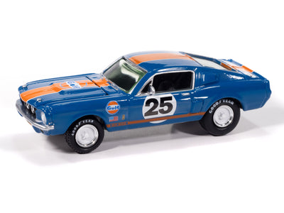 "PRE-ORDER" Johnny Lightning Muscle Cars 1967 Shelby GT-500 (Gulf Dark Blue w/ Orange Stripe) 1:64 Scale Diecast (DUE AUGUST 2025)