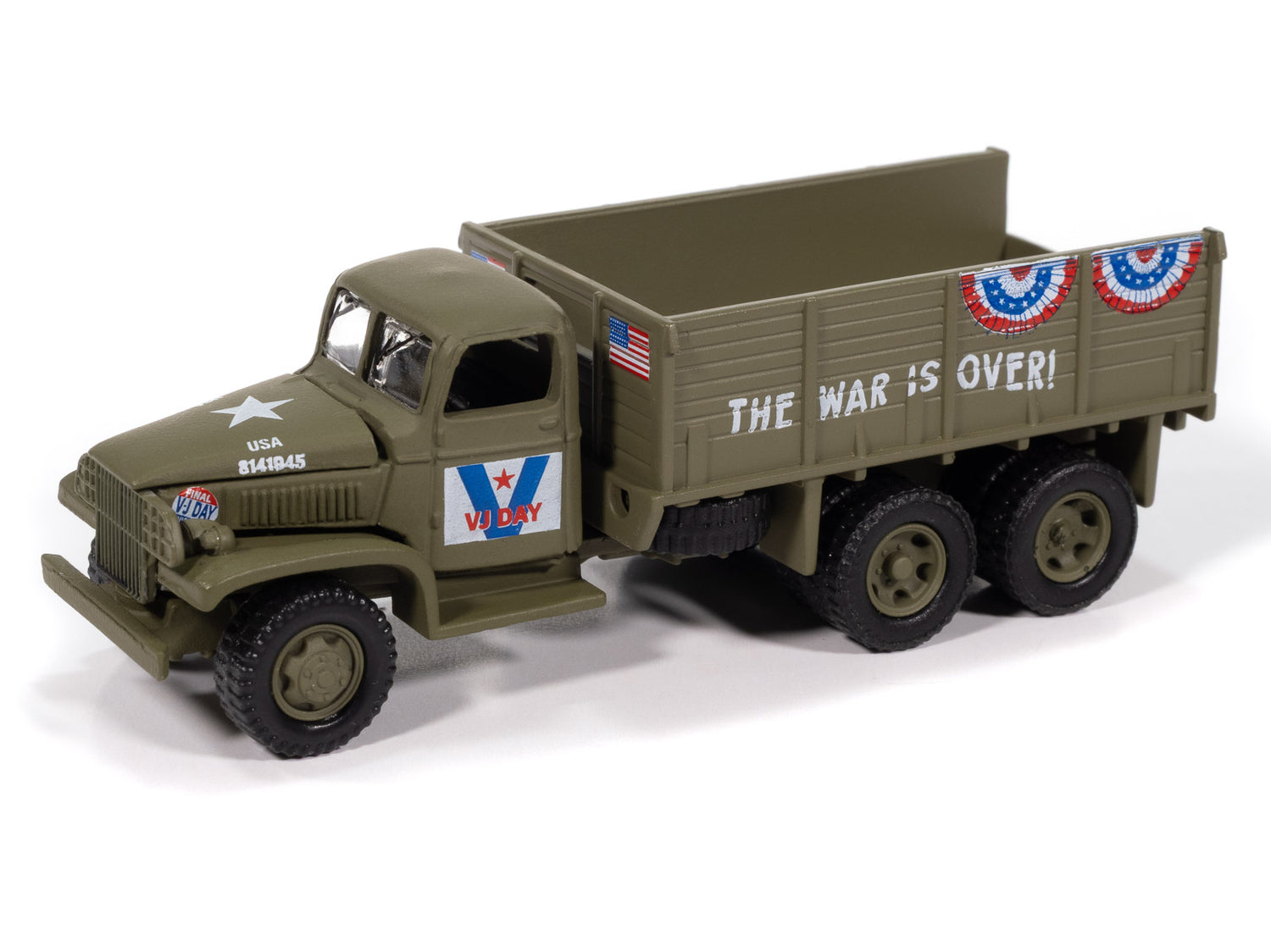 "PRE-ORDER" Johnny Lightning Military 2025 Release 1 Set A (6-Piece Sealed Case) Diecast (DUE AUGUST 2025)