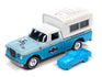 Johnny Lightning Monopoly 1960 Studebaker w/Camper Water Works w/Token 1:64 Scale Diecast