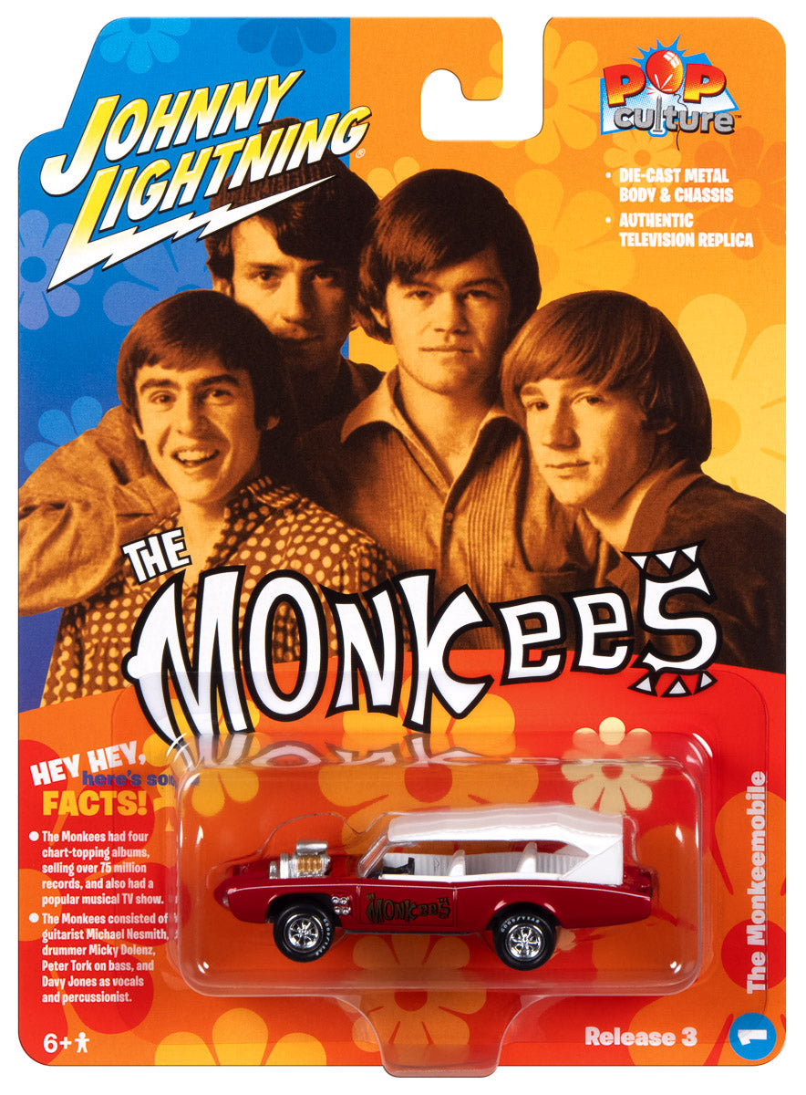 Johnny Lightning The Monkees Monkeemobile 1:64 Scale Diecast