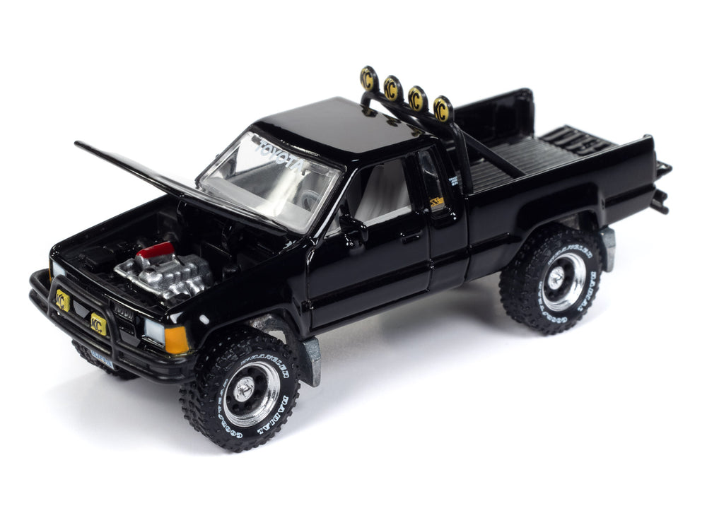 Johnny Lightning Mystery Matinee 1985 Toyota SR5 Pickup 1 64 Scale Die johnny-lightning-mystery-matinee-1985-toyota-sr5-pickup-1-64-scale-die