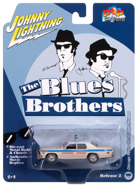 Johnny Lightning Blues Brothers 1975 Dodge Monaco Chicago Police