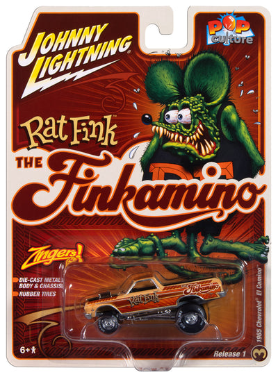Johnny Lightning Rat Fink 1965 Chevy El Camino Zinger 1:64 Scale Diecast