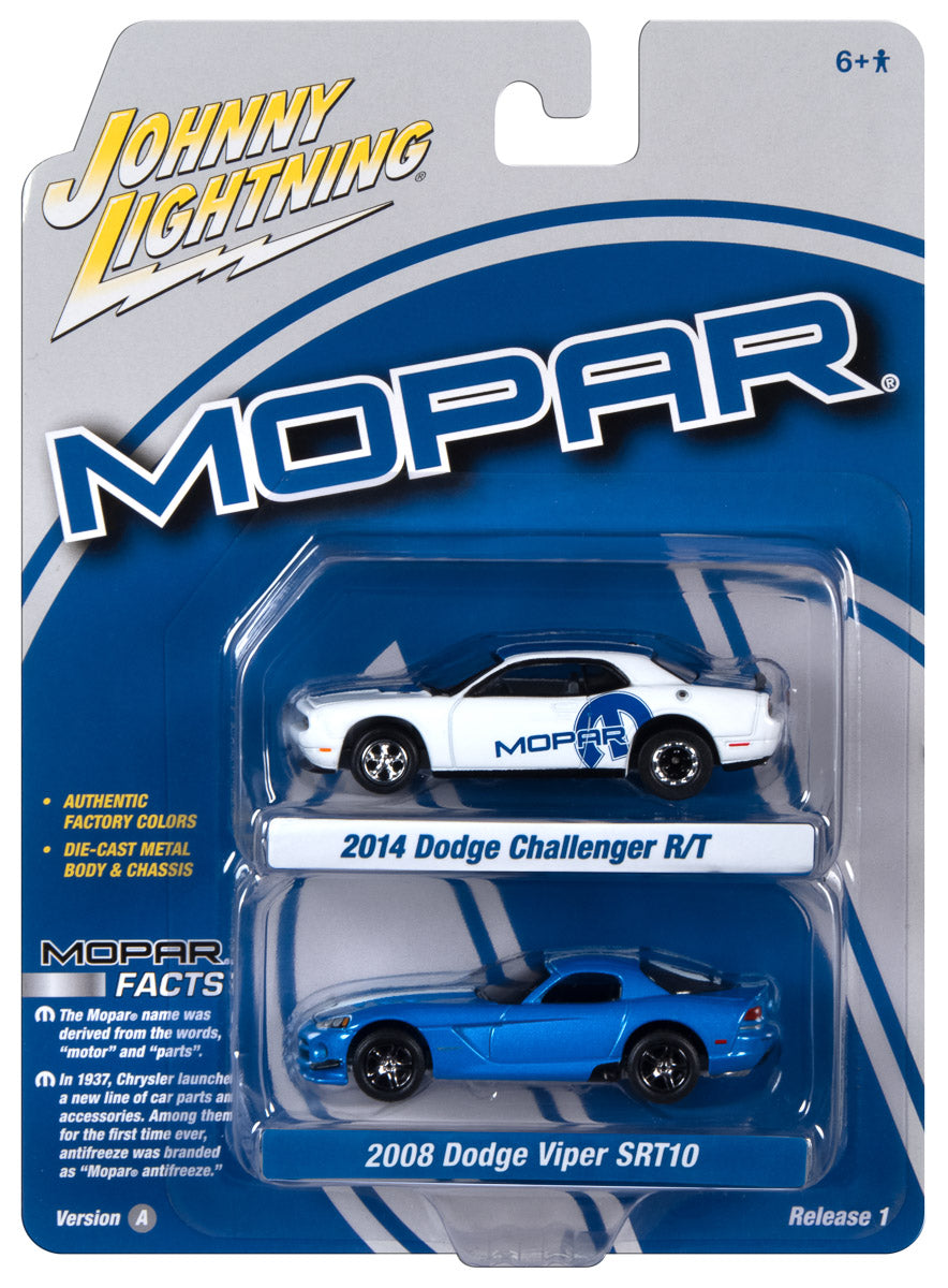 Johnny Lightning 2023 Release 1 Mopar Version A (2-Pack) 1:64 Scale Diecast
