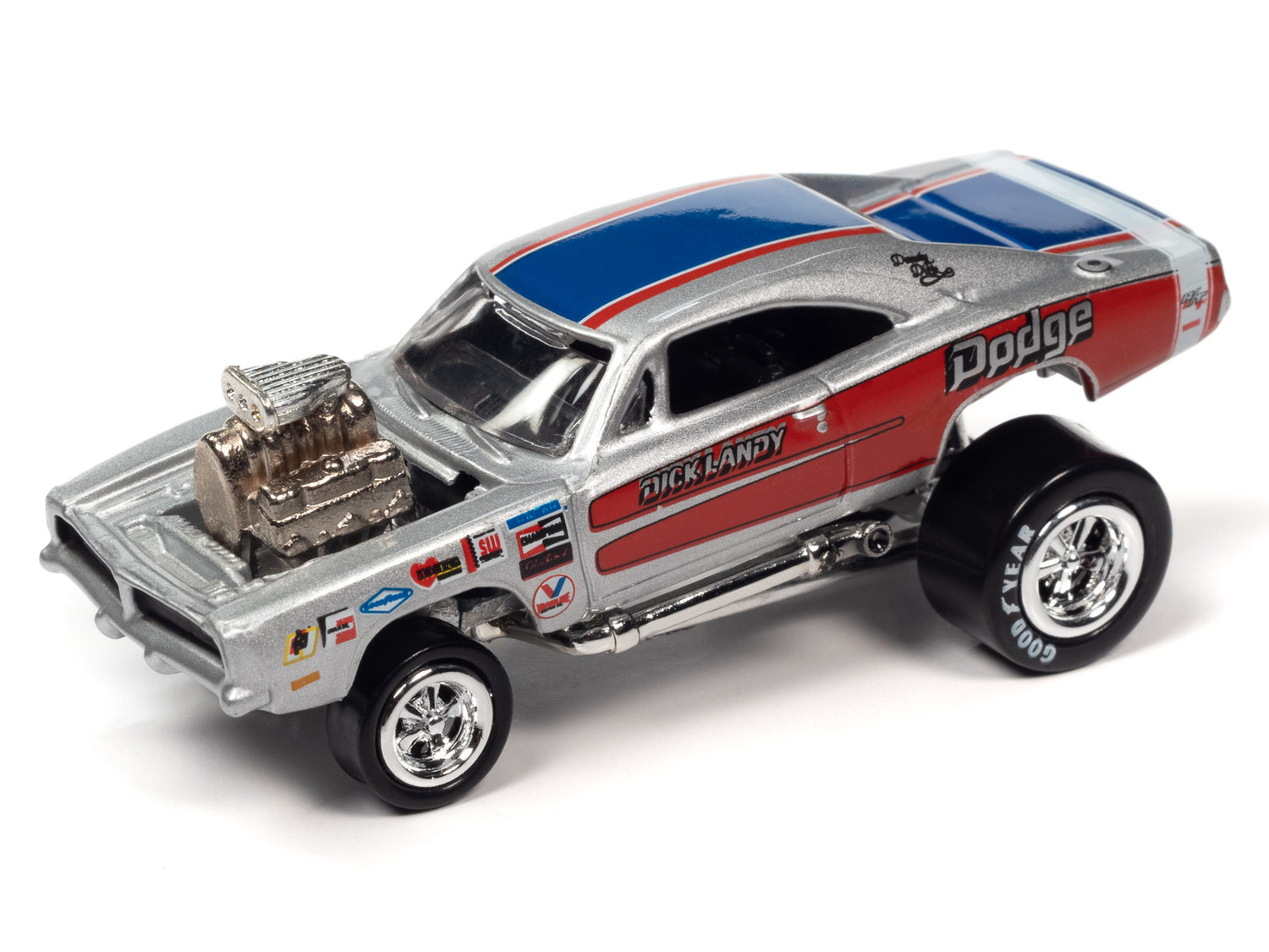 Johnny Lightning 2023 Release 1 Hemi Zinger Version B (2-Pack) 1:64 Scale Diecast