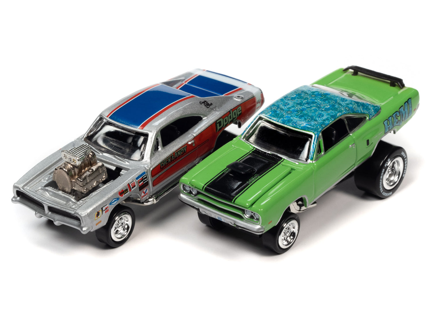 Johnny Lightning 2023 Release 1 Hemi Zinger Version B (2-Pack) 1:64 Scale Diecast