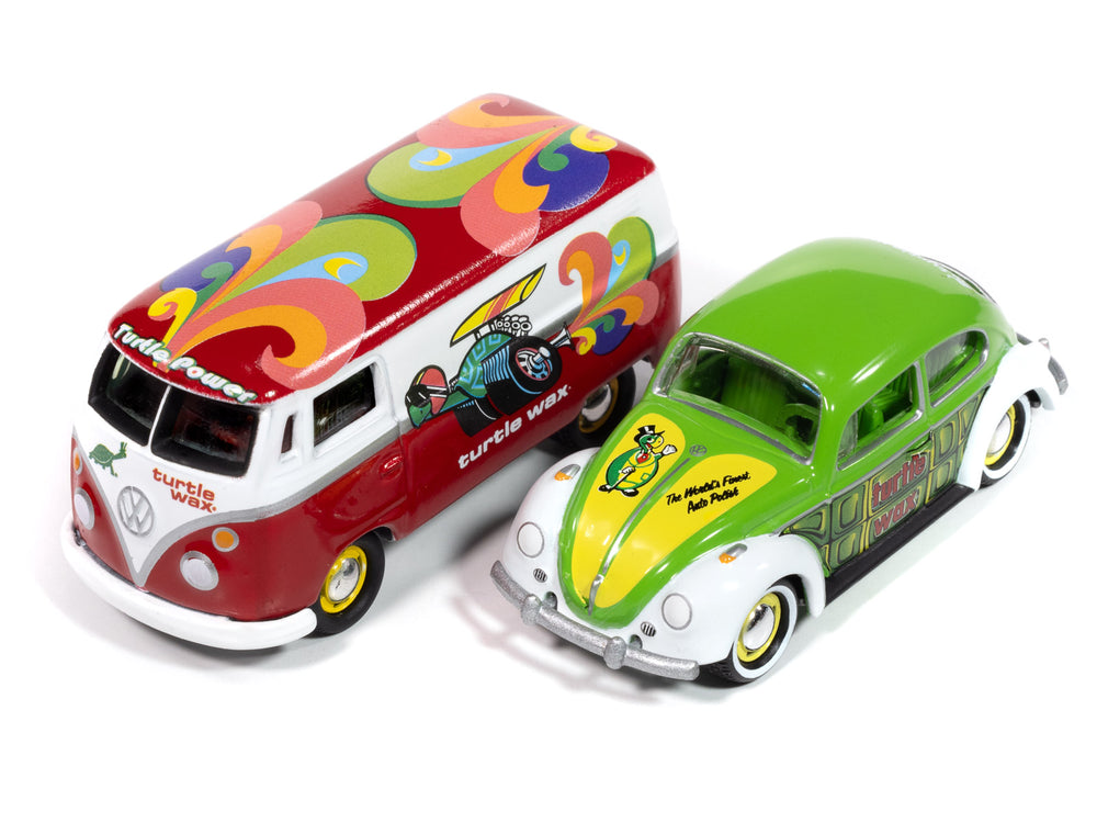 Johnny Lightning 2024 Release 1 Turtle Wax Version A (2-Pack