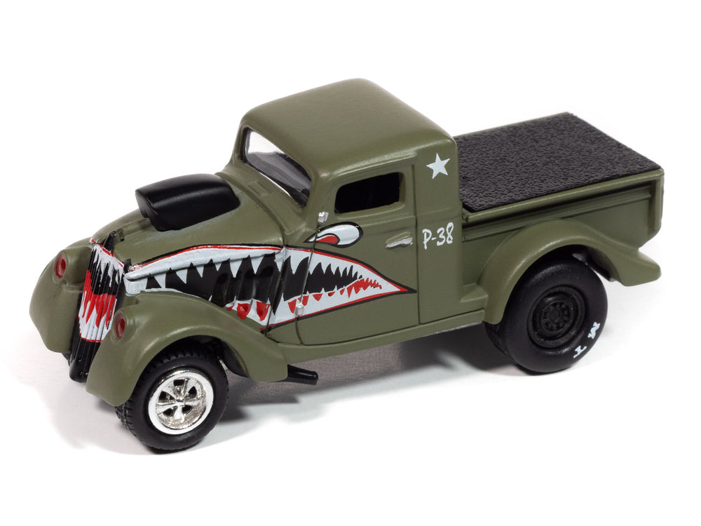 Johnny Lightning 2024 Release 1 Willys Gassers B (2-Pack) 1
