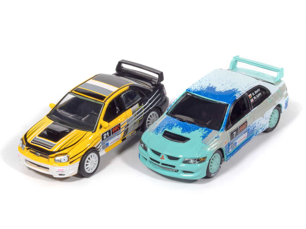 "PRE-ORDER" Johnny Lightning 2026 Release 1 Import Heat Rally A (2-Pack) 1:64 Scale Diecast (DUE OCTOBER 2026)