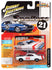 Johnny Lightning Street Freaks 1970 Dodge Dart (Spoilers) (Gloss White w/Red Stripe) 1:64 Scale Diecast