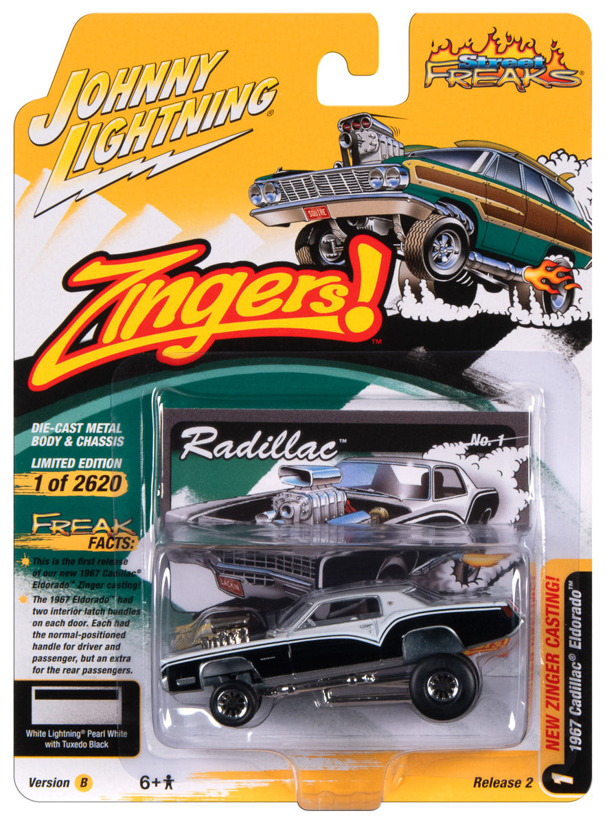 Johnny Lightning Street Freaks 1967 Cadillac Eldorado