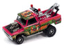 Johnny Lightning Street Freaks 1965 Chevrolet Pickup Tow Truck (Zingers) (Magenta w/Rat Fink Graphics) 1:64 Scale Diecast