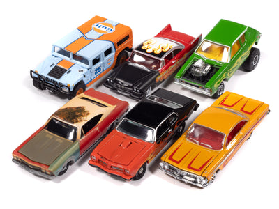 "PRE-ORDER" Johnny Lightning Street Freaks 2025 Release 1 Set A (6-Car Sealed Case) 1:64 Scale Diecast (DUE LATE OCTOBER 2025)