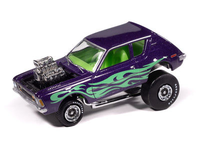 "PRE-ORDER" Johnny Lightning Street Freaks 1971 AMC Gremlin (Zingers) (Metallic Passion Purple) 1:64 Scale Diecast (DUE LATE OCTOBER 2025)