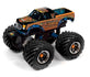 Johnny Lightning Monster Truck Tiki Terror (Black Tire Edition) 1:64 Scale Diecast