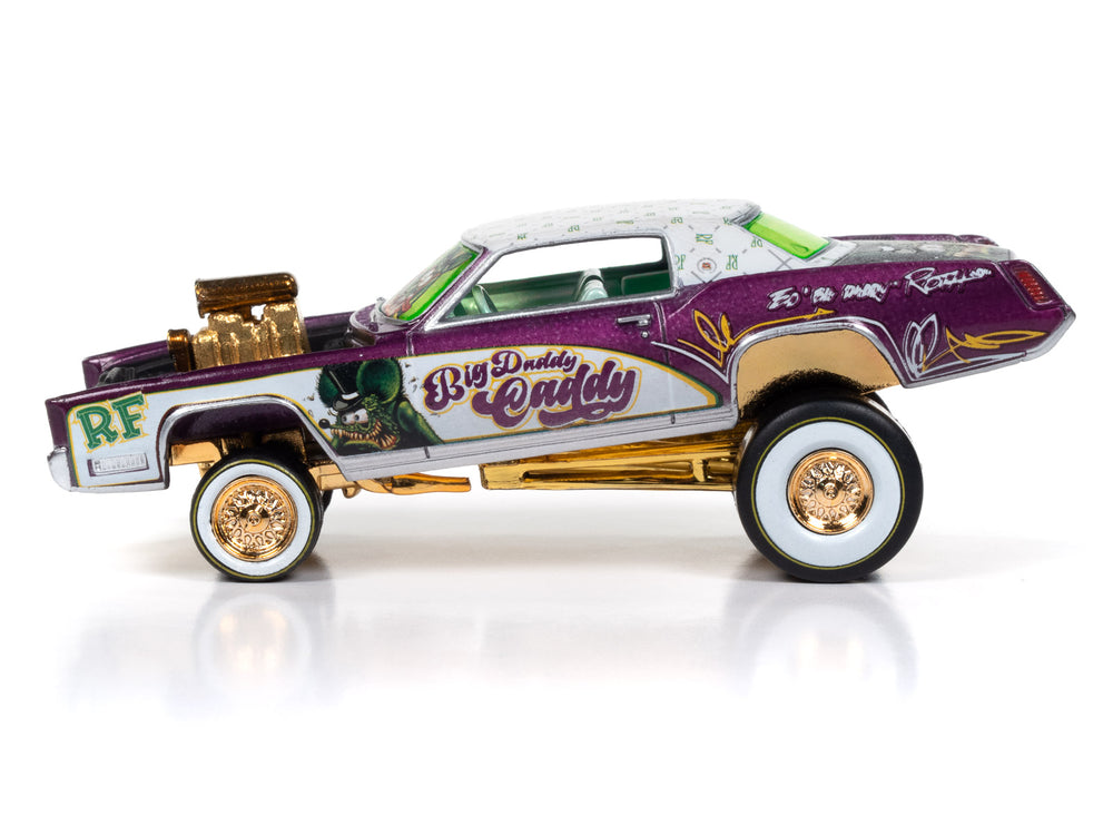 Johnny Lightning Street Freaks 1967 Cadillac Eldorado Zinger Rat Fink 1:64 Scale Diecast