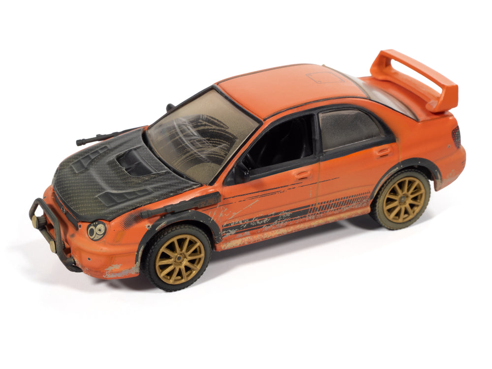 "PRE-ORDER" Johnny Lightning Hobby Exclusive 2002 Subaru WRX "Evelyn" Twisted Metal in Collector Box 1:64 Scale Diecast (DUE NOVEMBER 2026)