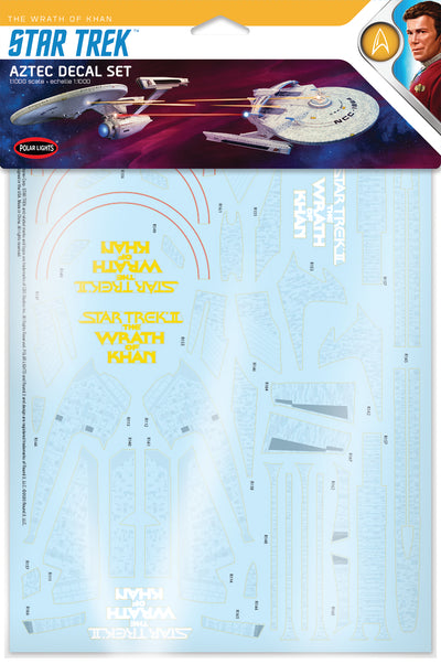 Star Trek Aztec Decal Set (For Enterprise and Reliant Kits) 1:100 Scale