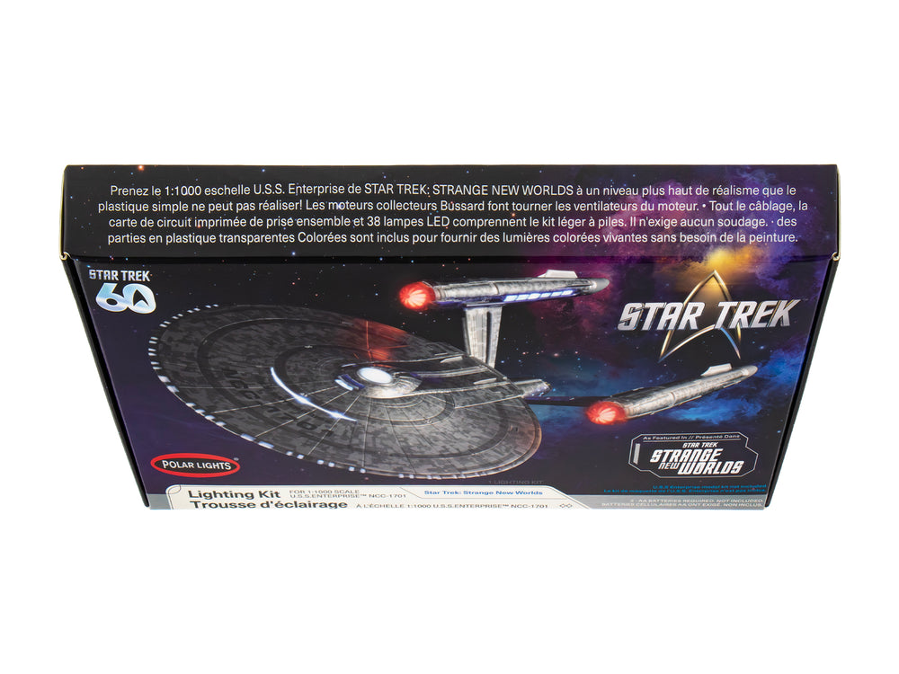Polar Lights Star Trek Strange New Worlds U.S.S. Enterprise Light Kit 1:1000 Scale