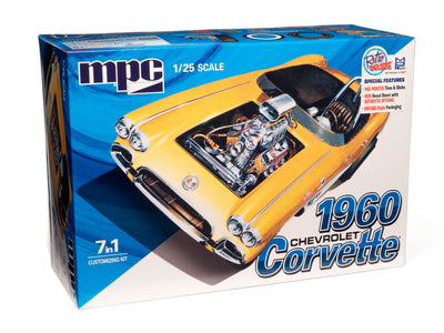 MPC 1960 Chevy Corvette 7-in-1 1:25 Scale Model Kit