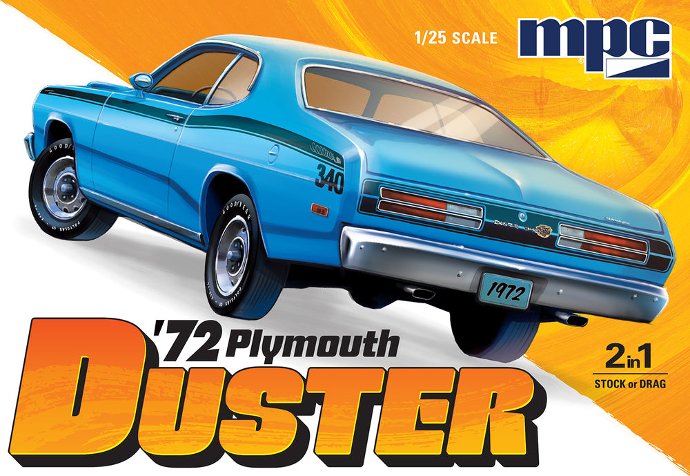 "PRE-ORDER" MPC 1972 Plymouth Duster 1:25 Scale Model Kit (DUE LATE DECEMBER 2025)