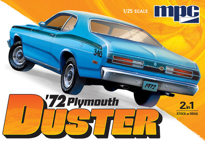 "PRE-ORDER" MPC 1972 Plymouth Duster 1:25 Scale Model Kit (DUE LATE DECEMBER 2025)