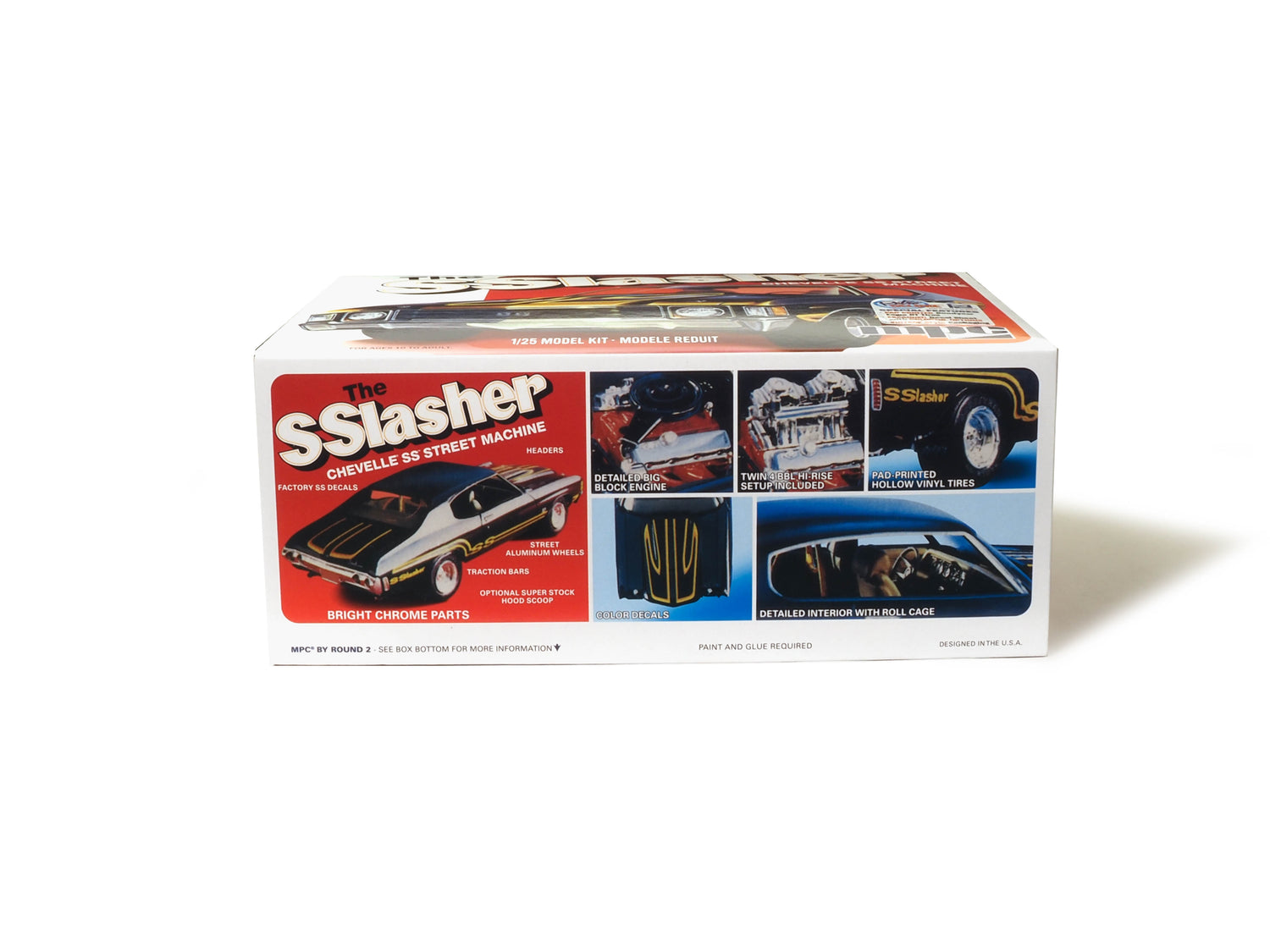 MPC 1972 Chevelle SS 454 1:25 Scale Model Kit
