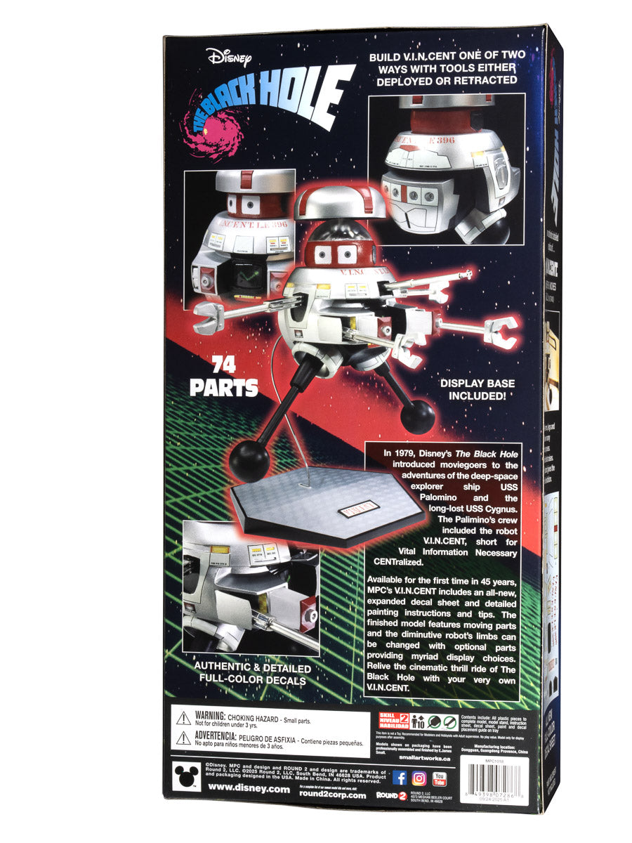 MPC V.I.N.CENT. (The Black Hole Robot) 1:6 Scale Model Kit - Auto World Store