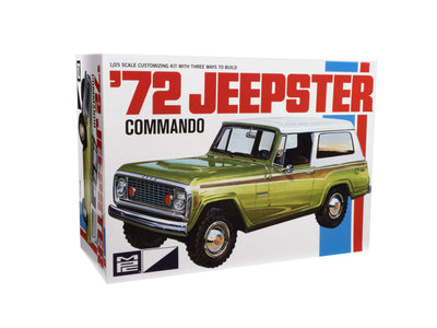 "PRE-ORDER" MPC 1972 Jeepster Commando 1:25 Scale Model Kit (DUE SEPTEMBER 2025)