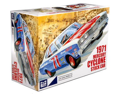 MPC 1971 Mercury Cyclone Stock Car 1:25 Scale Model Kit