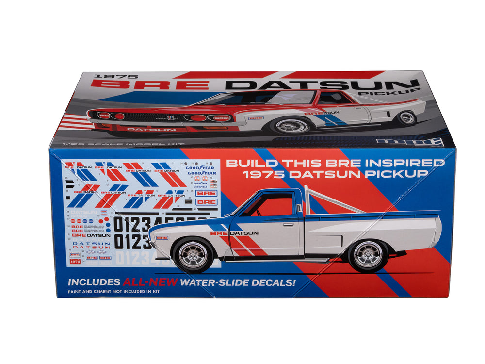 MPC 1975 Datsun Pickup BRE 1:25 Scale Model Kit | Auto World Store
