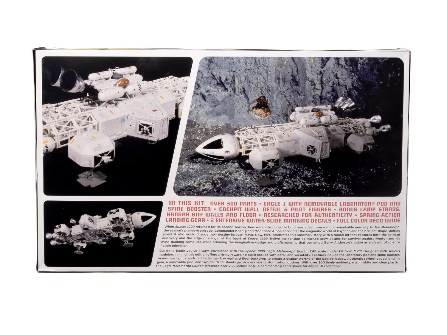 MPC Space 1999: '22" Eagle Transporter Metamorph Edition 1:48 Scale Model Kit