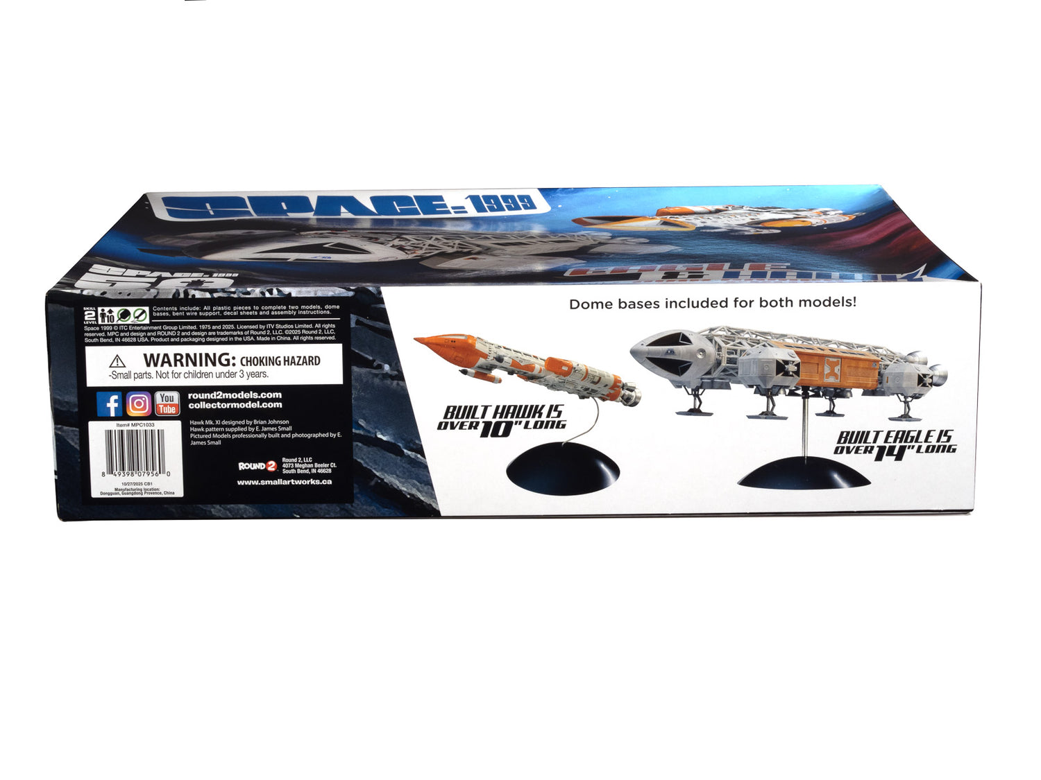 MPC Space 1999: Eagle & Hawk War Games Edition 1:72 Scale Model Kit - Auto World Store
