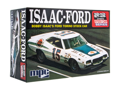 MPC Bobby Isaac 1972 Ford Torino Stock Car 1:25 Scale Model Kit