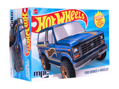 MPC 1982 Ford Bronco 4-Wheeler Hot Wheels 1:25 Scale Model Kit