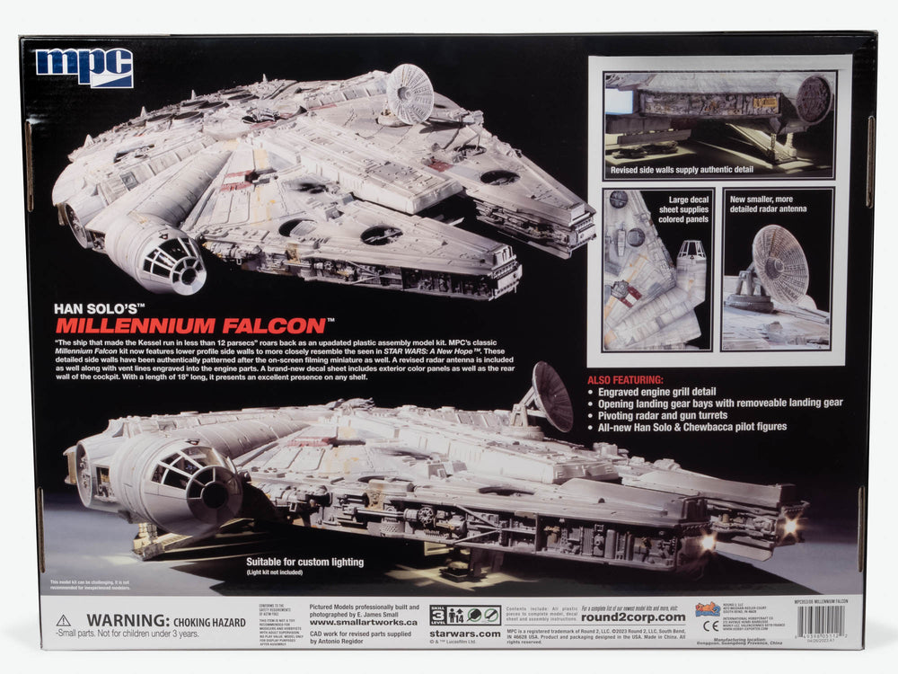MPC Star Wars: A New Hope Millennium Falcon 1:72 Scale Model Kit