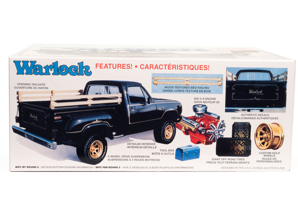 MPC 1977 Dodge Warlock Pickup 1:25 Scale Model Kit