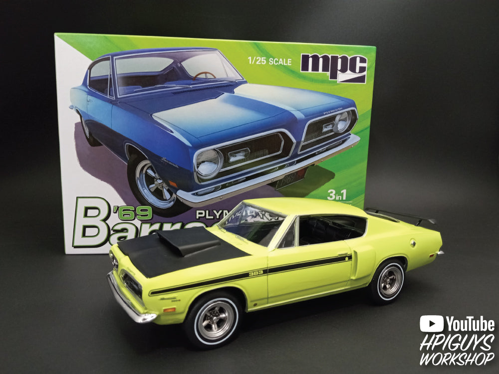 MPC 1969 Plymouth Barracuda 1:25 Scale Model Kit