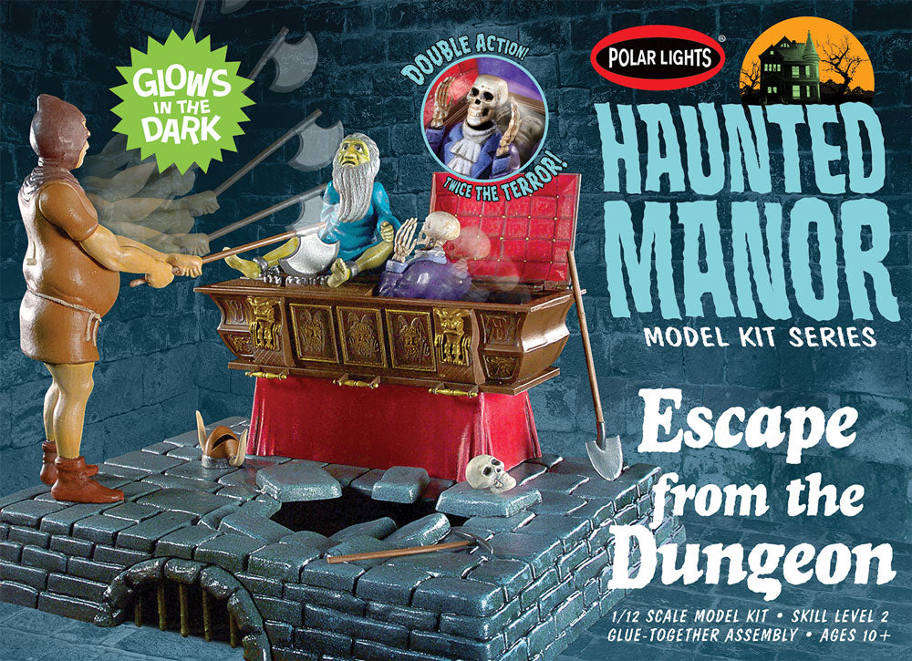 Polar Lights Haunted Manor: Escape from the Dungeon 1:12 Scale Model Kit