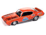 Racing Champions 1969 Pontiac GTO (Orange) 1:64 Scale Diecast