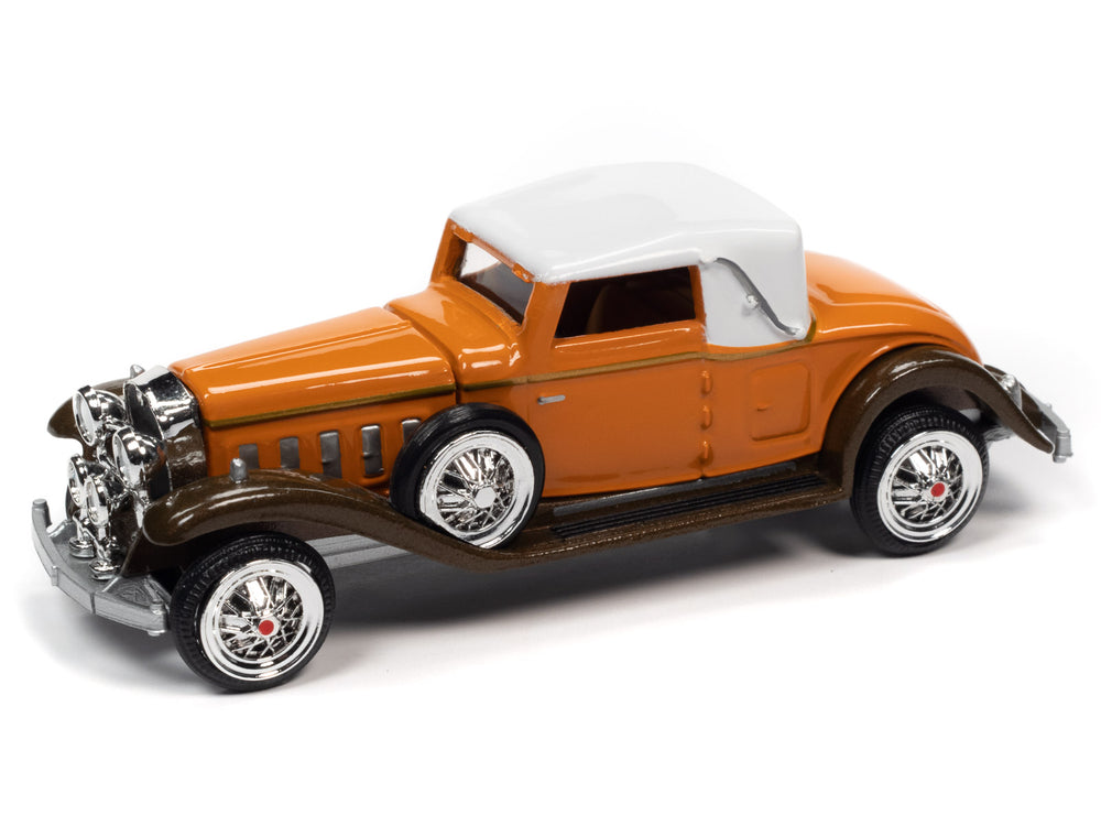 Racing Champions 1931 Cadillac Cabriolet (Burnt Orange & Brown Metallic) 1:64 Scale Diecast