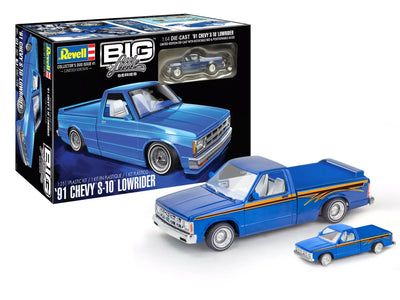 Revell 1991 Chevy S-10 Lowrider Special Edition (w/1:64 Diecast) 1:25 Scale Model Kit