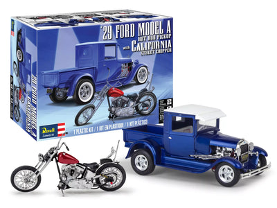 Revell 1929 Model A Pickup with California Street Chopper 1:25 Scale Model Kit