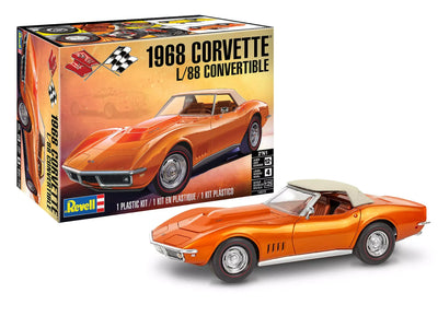 Revell 1968 Corvette L-88 Roadster 1:25 Scale Model Kit