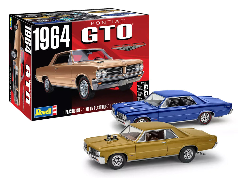 Revell 1964 Pontiac GTO 1:24 Scale Model Kit