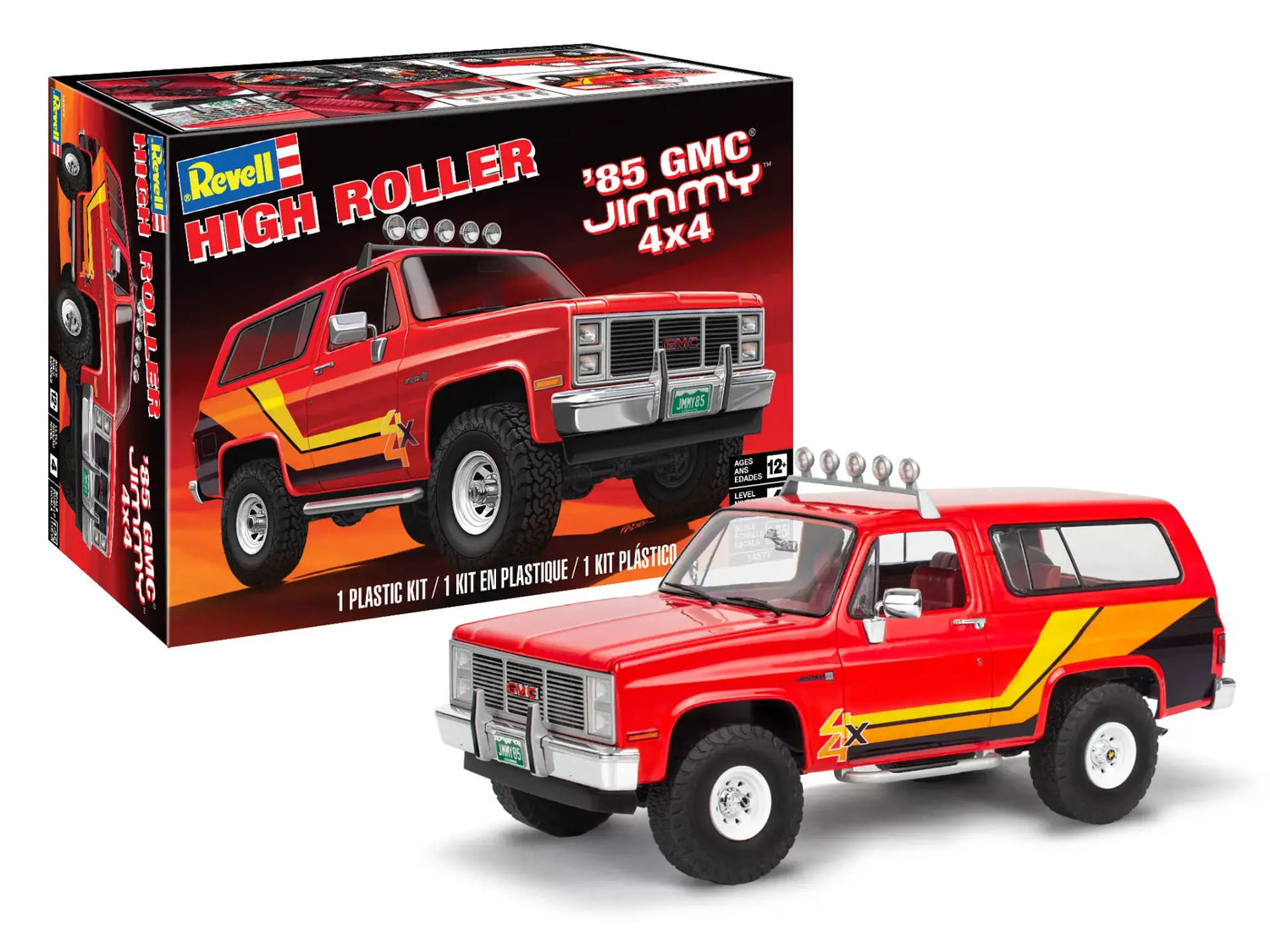 Revell Chevy 1985 GMC Jimmy 4x4 High Roller 1:25 Scale Model Kit